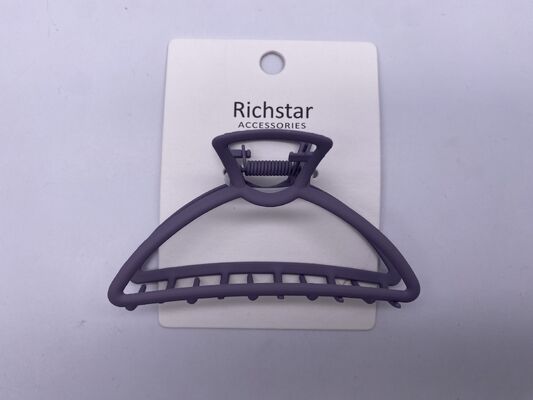 Portable Metal Hair Accessories Claw Lightweight Matte Finish