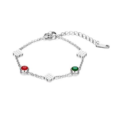 Ladies Bracelets Style with Colorful Manmade Diamond for Every Occasion