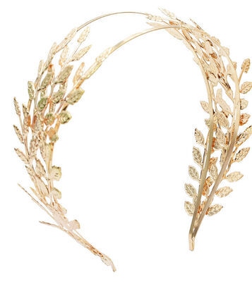 Delicate Golden Hairband For Women Daily Wear or Special Occasion