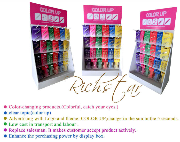 Multifunctional Hair Clip Display Stand Sturdy Reusable Modern