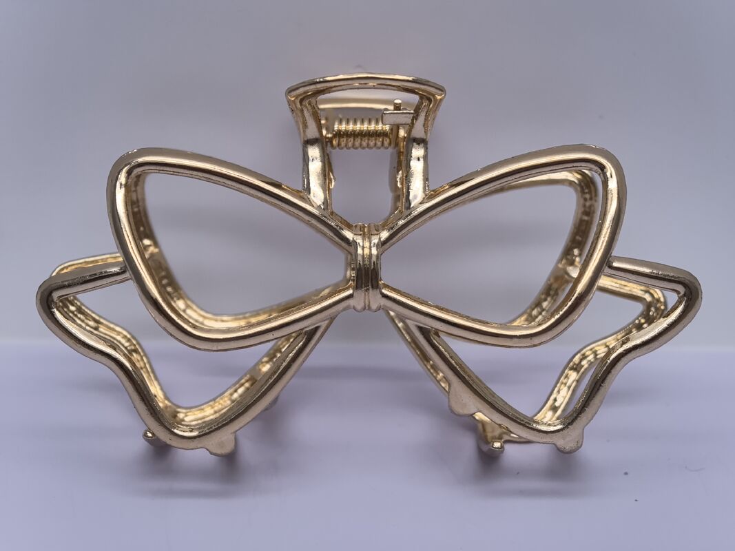 Durable Silver Metal Hair Accessories in Various Shapes for Intricate Hairstyles