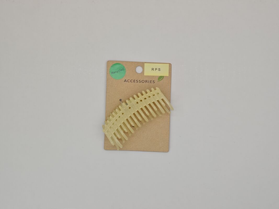 Eco-Friendly and Durable Hair Accessory Recycled Plastic Hair Claw Clip in Various Colors for Various Uses