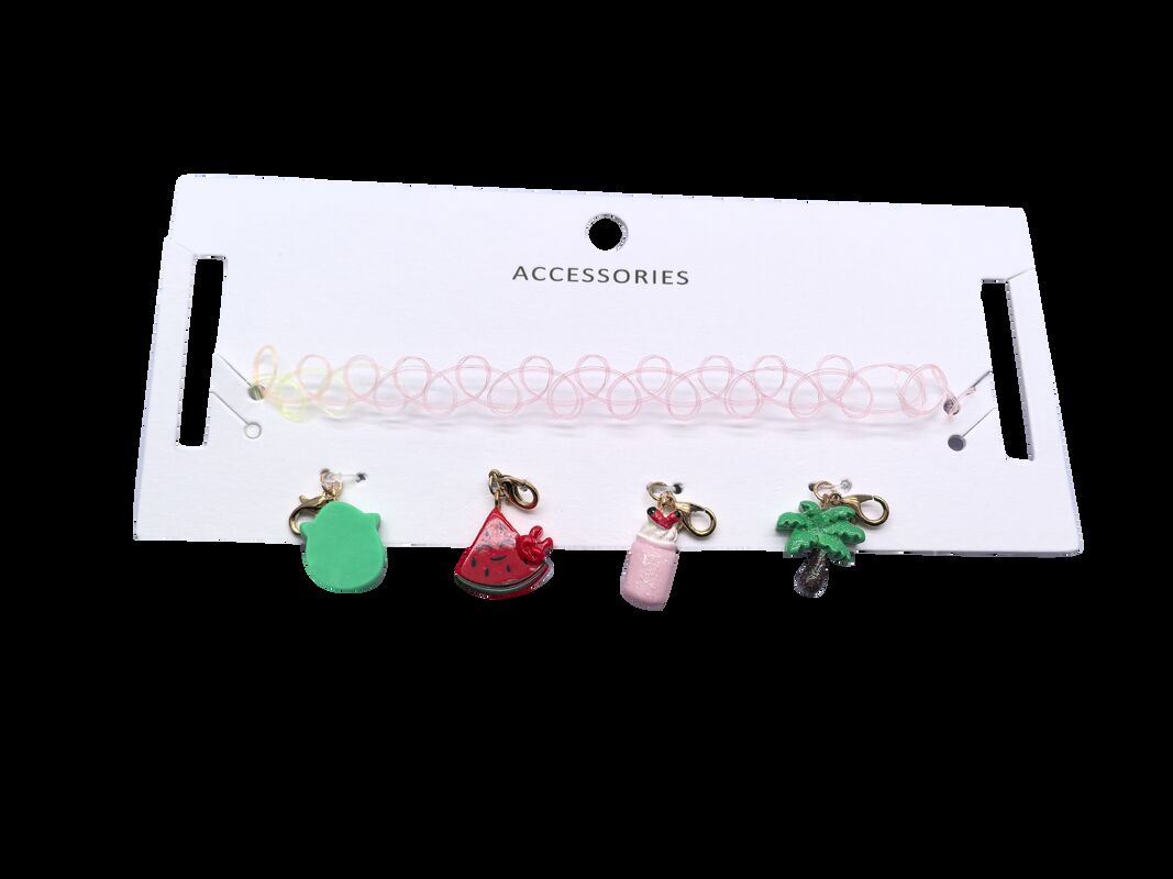 Colorful 3D Glass Pendant Gold Plated Cubic Cartoon Charm for DIY Jewelry Accessories